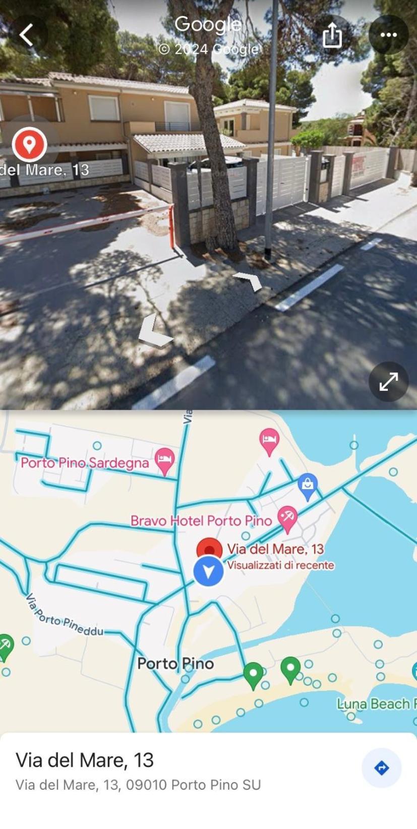 Appartamento Nuova Residenza dei 7 Pini a pochi passi dal mare Porto Pino Esterno foto